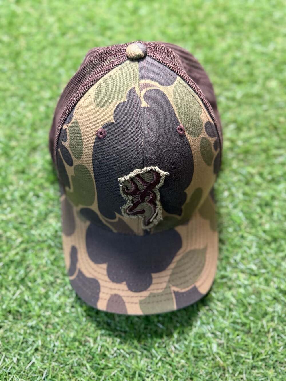 Browning Camo Mesh Back Cap